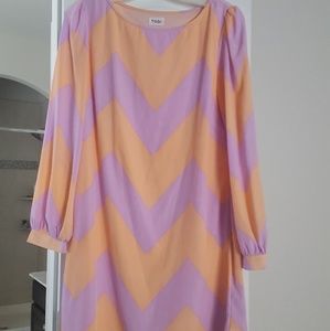 Chevron tobi dress